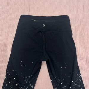 Lululemon Speed Wunder Crop 23” Leggings Speckle Shine